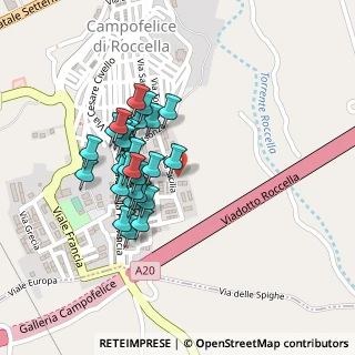Mappa Via Sicilia, 90010 Campofelice di Roccella PA, Italia (0.2069)