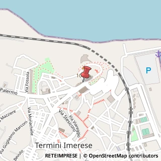 Mappa Via Belvedere, 50, 90018 Termini Imerese, Palermo (Sicilia)