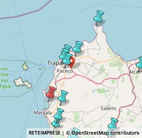 Mappa Via del Serro, 91100 Trapani TP, Italia (23.21286)