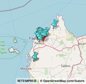 Mappa Via del Serro, 91100 Trapani TP, Italia (7.26)