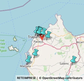 Mappa Via del Serro, 91100 Trapani TP, Italia (13.43636)