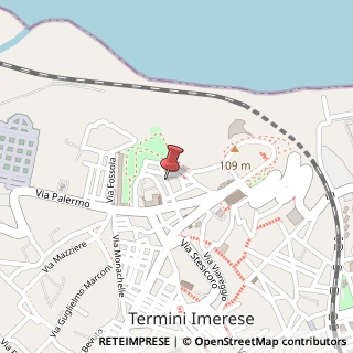 Mappa Via Santissimo Salvatore, 9, 90018 Termini Imerese, Palermo (Sicilia)