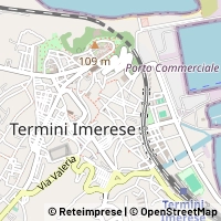 Mapa Termini Imerese