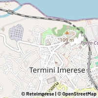 地図 Termini Imerese