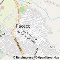 Karte Paceco
