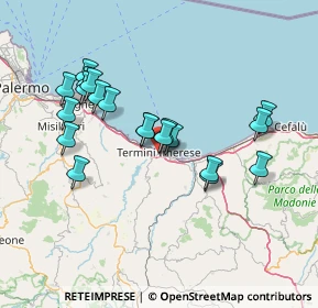 Mappa Via Consolare Valeria, 90018 Termini Imerese PA, Italia (15.057)