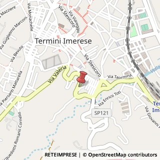 Mappa Via Consolare Valeria, 36, 90018 Termini Imerese, Palermo (Sicilia)