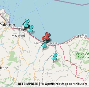 Mappa Via Leonardo Da Vinci, 90018 Termini Imerese PA, Italia (12.7875)