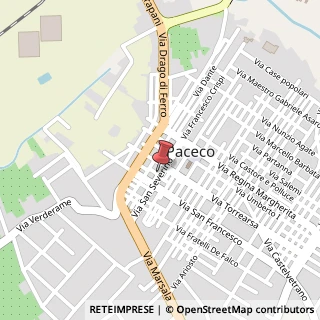 Mappa Via Giovanni Amendola, 43, 91027 Paceco, Trapani (Sicilia)
