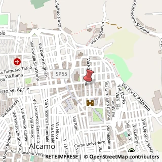 Mappa Via Don Giuseppe Rizzo, 12, 91011 Alcamo, Trapani (Sicilia)