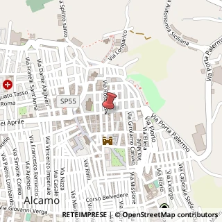 Mappa Via Barone di San Giuseppe, 5, 91011 Alcamo, Trapani (Sicilia)
