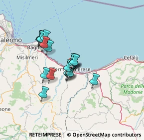 Mappa Via Cavallacci, 90018 Termini Imerese PA, Italia (11.33737)