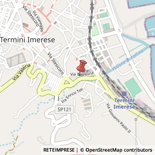 Mappa Via Taormina, 6, 90018 Termini Imerese, Palermo (Sicilia)
