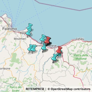 Mappa Via Taormina, 90018 Termini Imerese PA, Italia (9.07529)