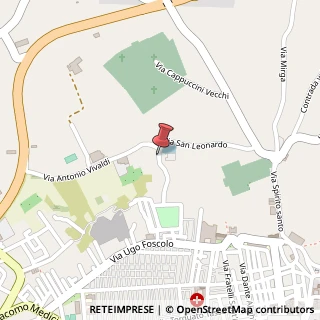 Mappa Via San Leonardo, 18, 91011 Alcamo, Trapani (Sicilia)
