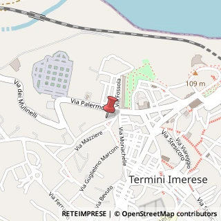 Mappa Via Emanuela Setti Carraro, 9, 90018 Termini Imerese, Palermo (Sicilia)