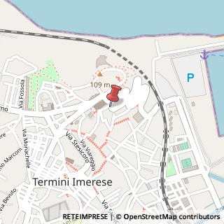 Mappa Via Eden, 1, 90018 Termini Imerese, Palermo (Sicilia)