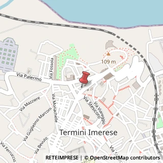 Mappa Piazza Umberto I, 23, 90018 Termini Imerese, Palermo (Sicilia)