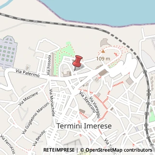 Mappa Via Santissimo Salvatore, 7, 90018 Termini Imerese, Palermo (Sicilia)