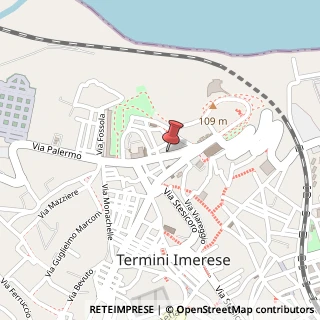 Mappa Via Garibaldi, 50, 90018 Termini Imerese, Palermo (Sicilia)