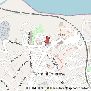 Mappa Via Santissimo Salvatore, 7, 90018 Termini Imerese, Palermo (Sicilia)