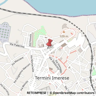 Mappa Via Garibaldi, 39, 90018 Termini Imerese, Palermo (Sicilia)