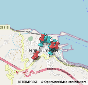 Mappa Via Vincenzo la Barbera, 90018 Termini Imerese PA, Italia (0.56)