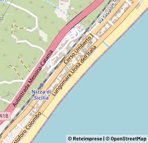 Mappa Via Marina, 98026 Roccalumera ME, Italia (0.16154)