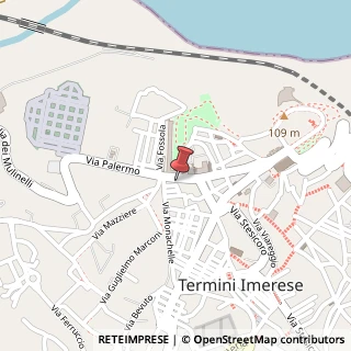 Mappa Via Garibaldi, 5, 90018 Termini Imerese, Palermo (Sicilia)