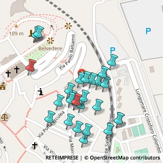 Mappa Piazza delle terme, 90018 Termini Imerese PA, Italia (0.13214)