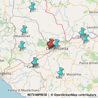 Mappa Via Giuseppe Impastato, 93017 San Cataldo CL, Italia (16.76167)