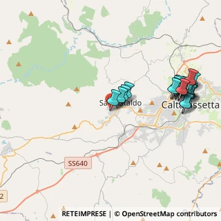 Mappa Piazza Calvario, 93017 San Cataldo CL, Italia (5.123)