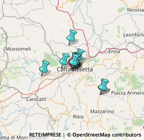 Mappa 93100 Caltanissetta CL, Italia (6.3875)