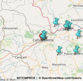 Mappa 93100 Caltanissetta CL, Italia (21.93667)