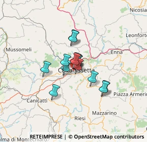 Mappa 93100 Caltanissetta CL, Italia (8.57429)