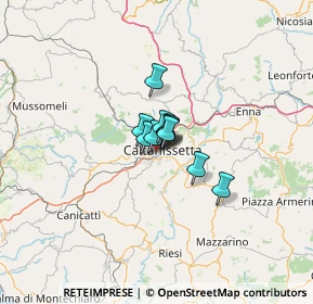 Mappa 93100 Caltanissetta CL, Italia (5.28545)
