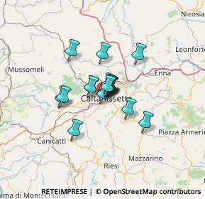 Mappa 93100 Caltanissetta CL, Italia (8.32294)