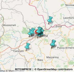 Mappa 93100 Caltanissetta CL, Italia (7.7625)