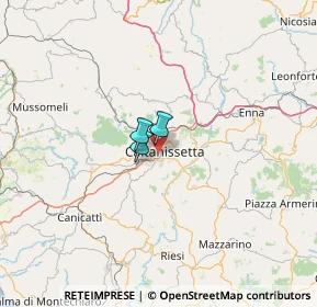 Mappa 93100 Caltanissetta CL, Italia (54.4475)