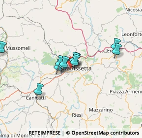 Mappa 93100 Caltanissetta CL, Italia (11.82727)