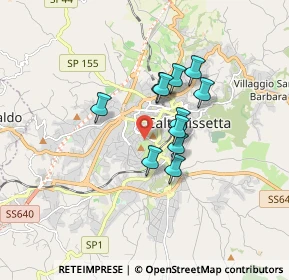 Mappa 93100 Caltanissetta CL, Italia (1.36182)