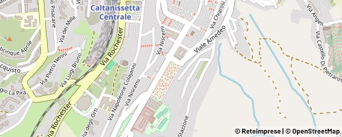 Mappa Caltanissetta