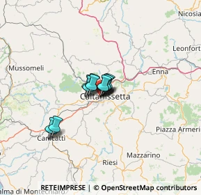 Mappa Largo Enrico Petrella, 93100 Caltanissetta CL, Italia (6.99538)