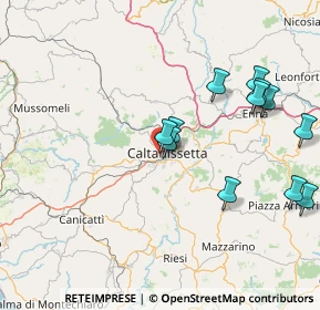 Mappa Largo Enrico Petrella, 93100 Caltanissetta CL, Italia (18.63083)