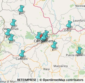 Mappa Largo Enrico Petrella, 93100 Caltanissetta CL, Italia (17.58167)