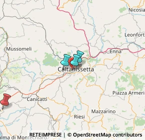 Mappa Via Giovanni Pacini, 93100 Caltanissetta CL, Italia (51.96833)