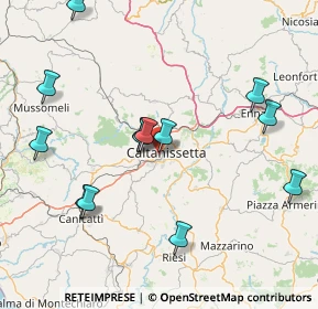Mappa Via Giovanni Pacini, 93100 Caltanissetta CL, Italia (19.02846)