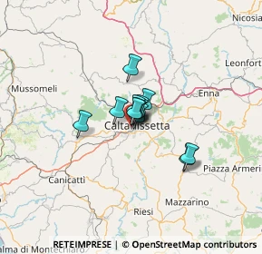 Mappa Largo Enrico Petrella, 93100 Caltanissetta CL, Italia (6.42)