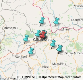 Mappa Largo Enrico Petrella, 93100 Caltanissetta CL, Italia (9.65583)