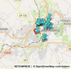 Mappa Largo Enrico Petrella, 93100 Caltanissetta CL, Italia (1.275)